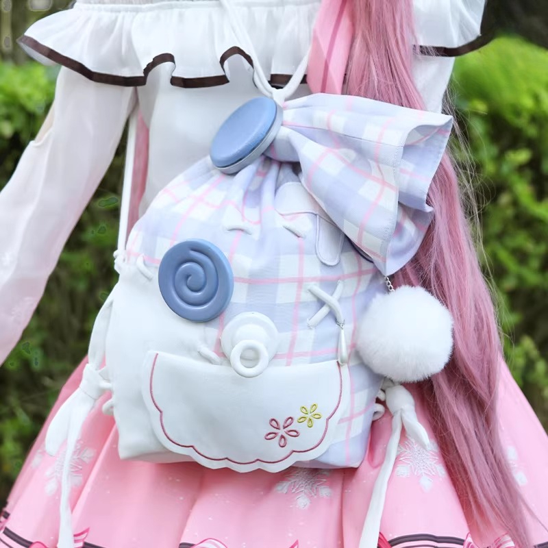 حقيبة ظهر لطيفة على شكل ساد سا - مراجعة Cosplay Prop Bag وسعره