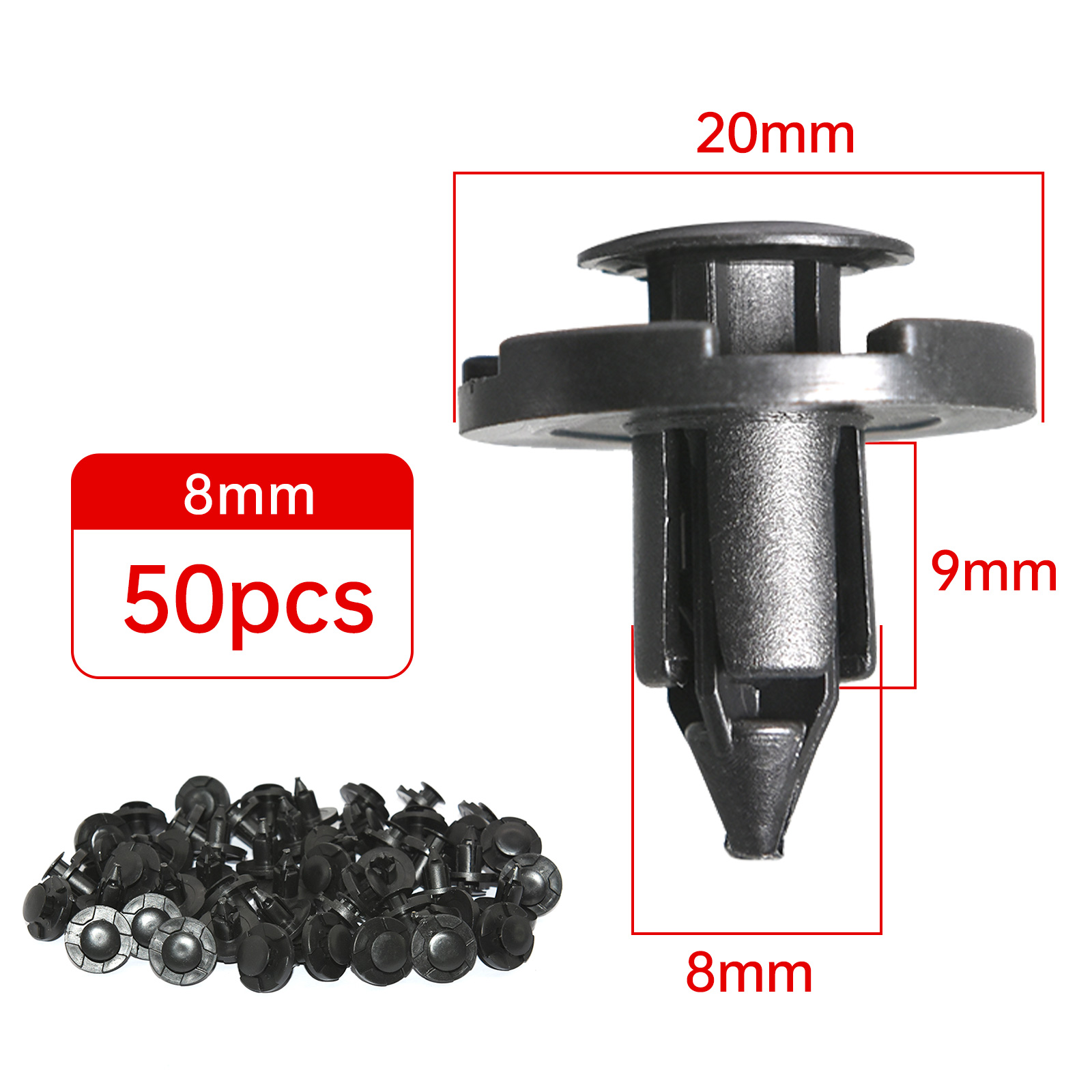 50 قطعة مشابك تثبيت للسيارات ن - مراجعة Snap Fastener Set وسعره