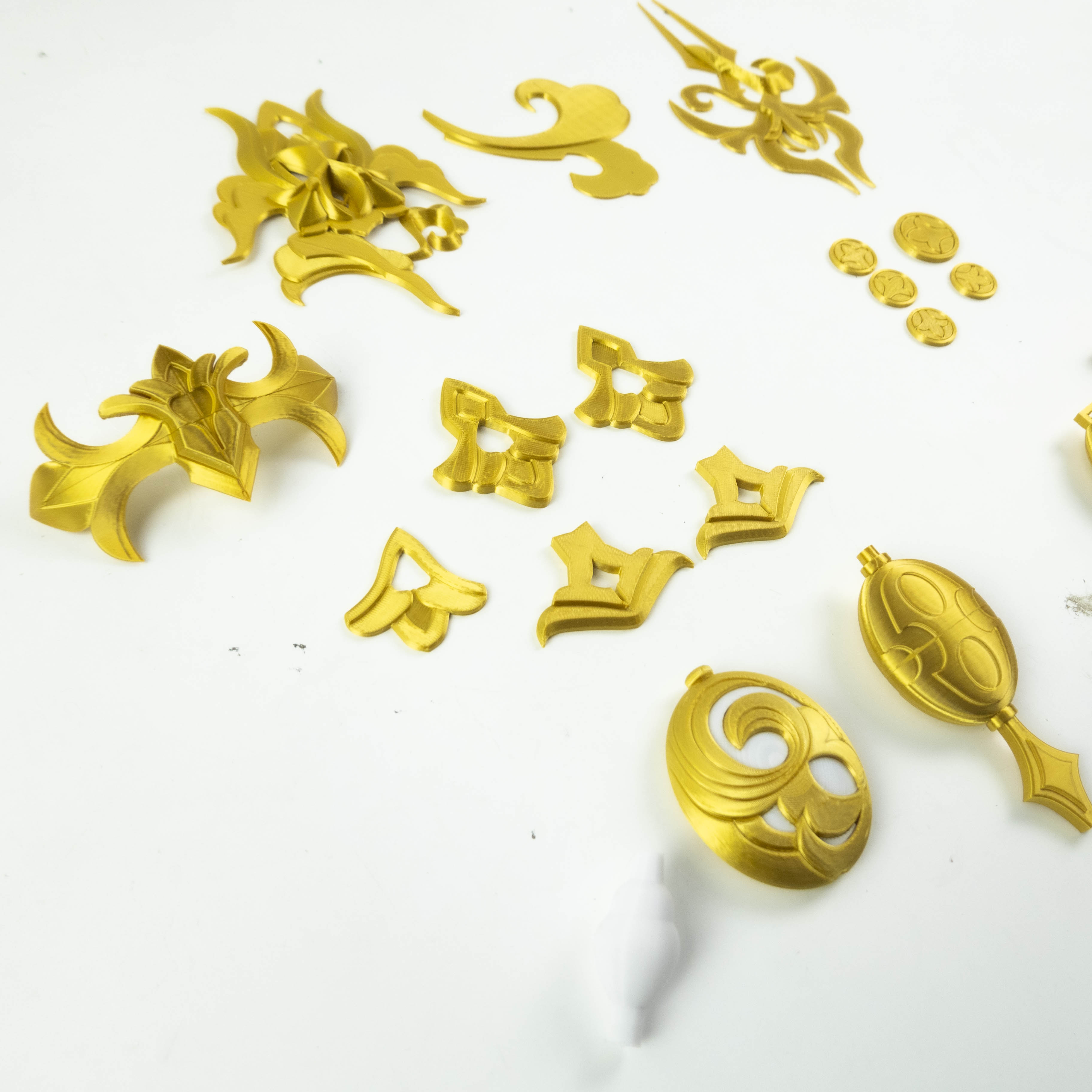 1 مجموعة Honkai ستار السكك الح - مراجعة Cosplay Prop 3D Print Settings وسعره
