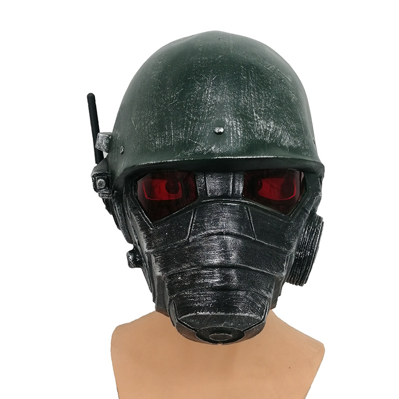 تداعيات جديد فيغاس قناع كامل ر - مراجعة Fallout Cosplay Prop وسعره