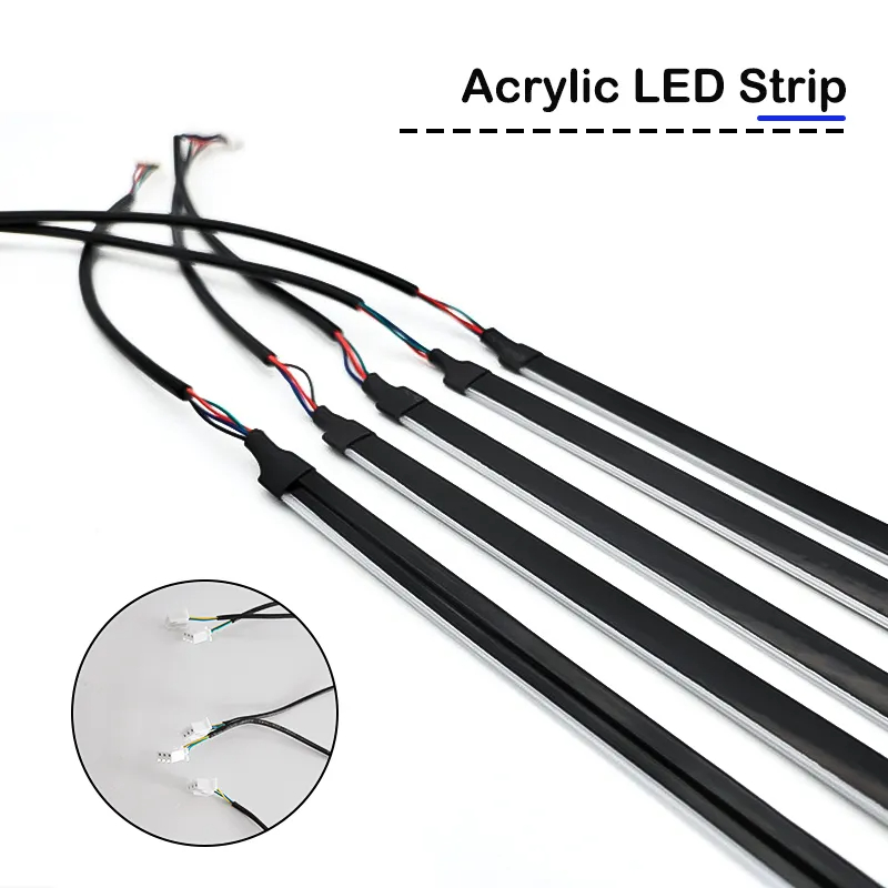سيارة المحيطة ضوء/64 ألوان الا - مراجعة Led El Wire وسعره